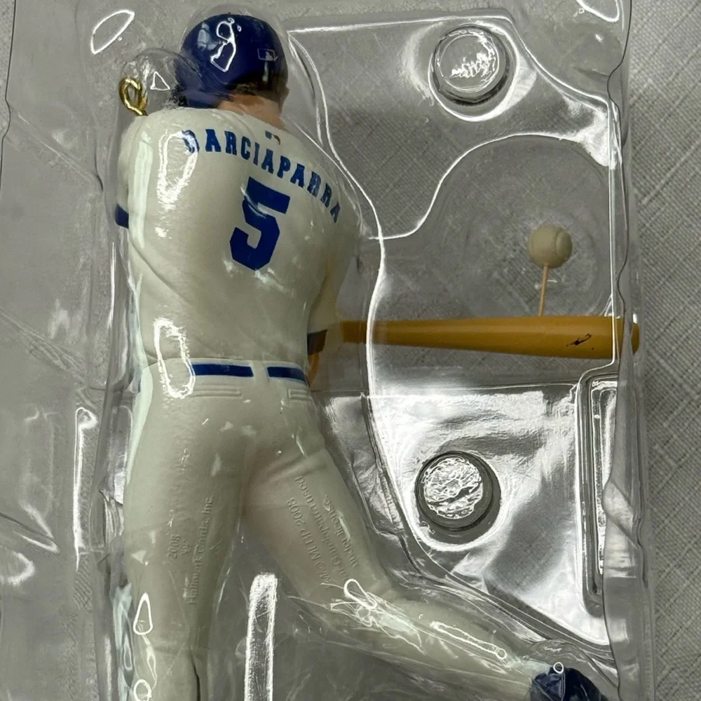 Hallmark Nomar Garciaparra MLB Baseball Christmas Ornament 2008 NWT Dodgers